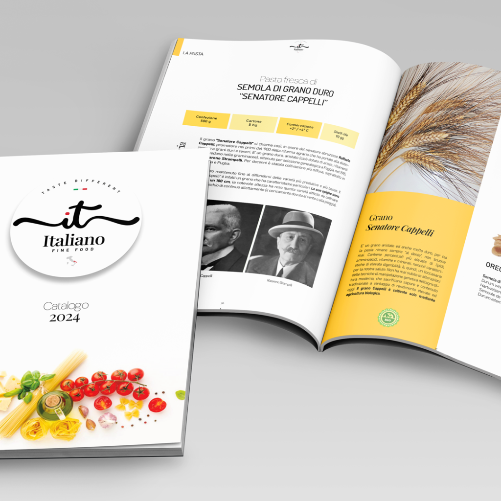 catalogo-italiano-fine-food grafica by www.oto-oto.it oto-oto grafica e web design