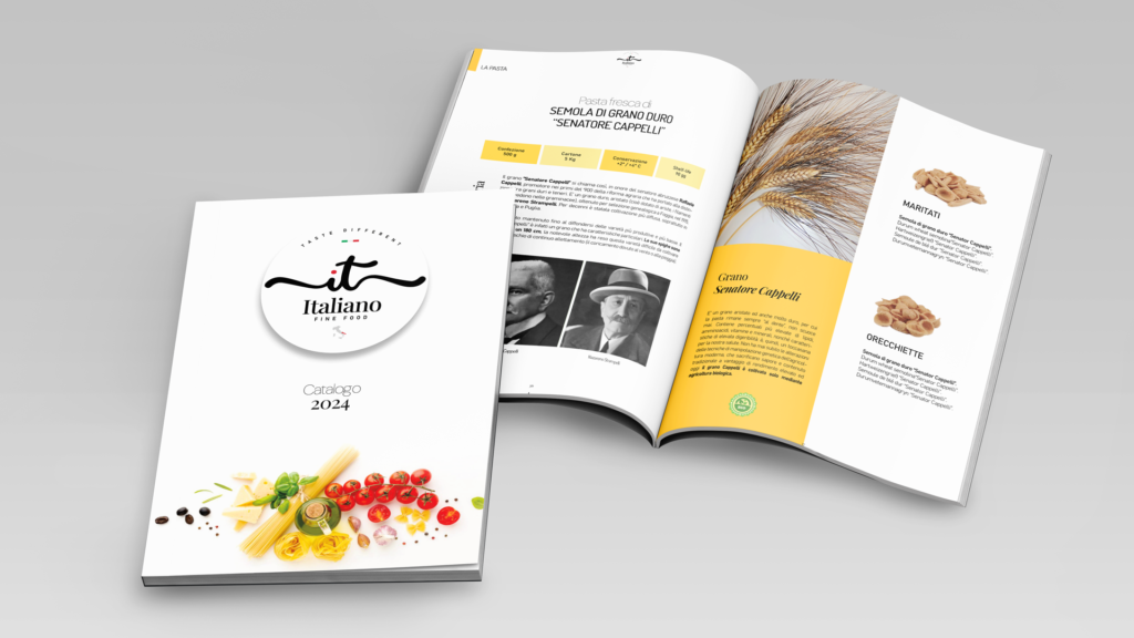 catalogo-italiano-fine-food grafica by www.oto-oto.it oto-oto grafica e web design